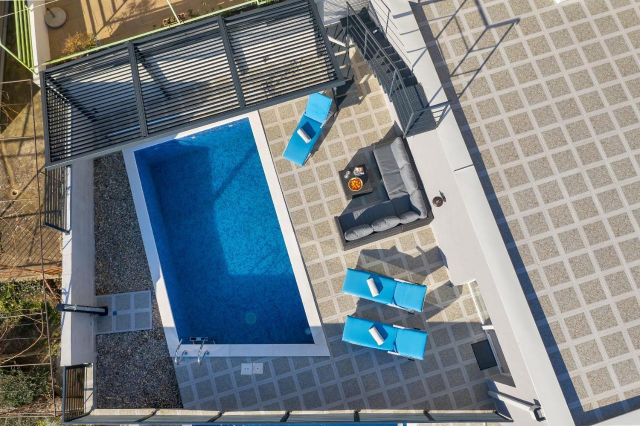 מאקרסקה Apartment Lotte With Private Pool In The City Center! מראה חיצוני תמונה
